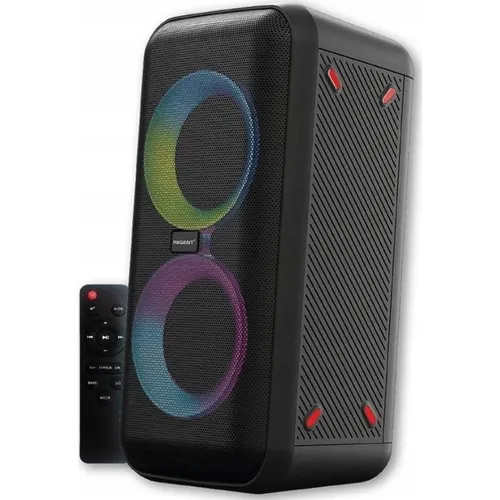 Ferguson Regent Power Audio 400BT RGB - Tragbarer 60W Bluetooth-Lautsprecher mit FM-Radio und RGB-LED-Beleuchtung – ideal für Partys und Veranstaltungen, bietet kraftvollen Sound und vielseitige Anschlussmöglichkeiten.