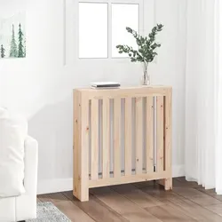 vidaXL Heizkörperverkleidung aus Kiefernholz - 79,5x19x84 cm - Zubehör für Klima & Heizen: Dekorative Heizkörperverkleidung aus massivem Kiefernholz mit praktischer Ablagefläche und modernem Lamellen-Design.