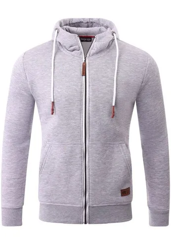 Reslad Sweatjacke Reslad Sweatjacke Zipper RS-1006 (1-tlg) Winter-Pullover Kapuzenpullover Sweater Hoodie Pulli Sweatshirt