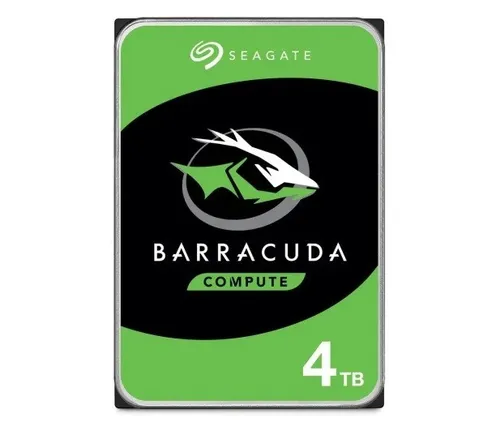 Seagate Barracuda 4TB HDD - 3.5 Zoll, 5400 U/Min - Festplatte mit 4TB Speicher, ideal für Gaming und Multimedia-Anwendungen, bietet bewährte Zuverlässigkeit und 2 Jahre Garantie.