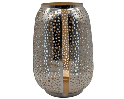 Lambert Windlicht Windlicht Alva Nickel Gold (31cm) von Lambert