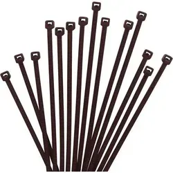 XINGO Kabelbinder 1000 Stück 100mm x 2,5mm Braun - Ideal für Ordnung in Haushalt, Büro und Garten: 1000 UV-beständige Kabelbinder in Braun, 100mm x 2,5mm, mit einer Zugfestigkeit von 8,1 kg. Langlebig und vielseitig einsetzbar – perfekt fürs Bündeln von Kabeln, Pflanzen und Paketen.