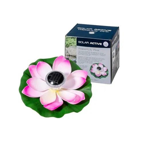 FIAP SOLAR ACTIVE WaterLily WHITE- schwimmende Seerose von FIAP