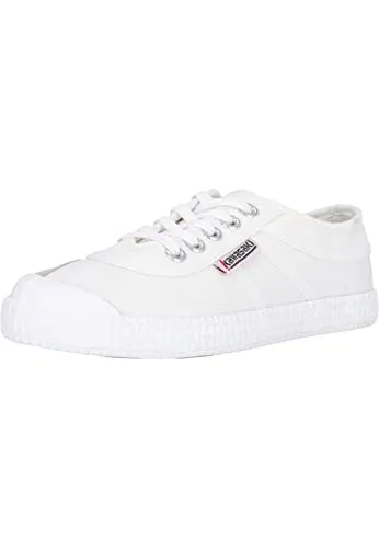 Kawasaki Unisex Sneaker Original Canvas 1002 White 42 - Herren-Sneaker mit hochwertigem Material für ein Wohlfühlklima, praktischer Schnürung und zeitlosem Retrodesign – ideal für Barfuß-Schuhträger.