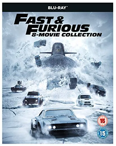 Produktbild The fast & Furious 8-Film Collection (1-8 Blu-Ray) [2017] [Region Free]