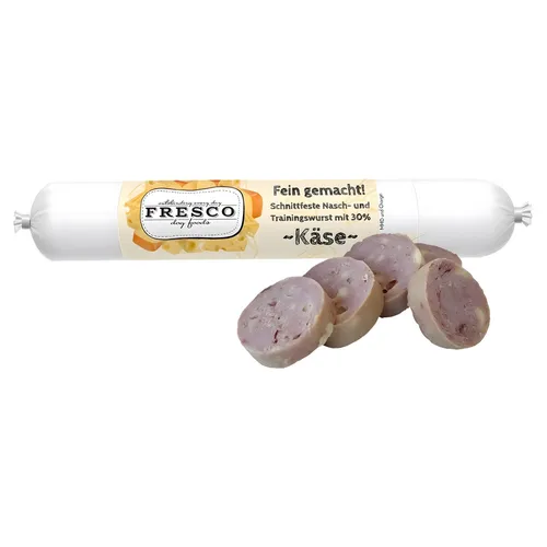 FRESCO Trainings- und Naschwurst mit Käse 100 g, NEU
