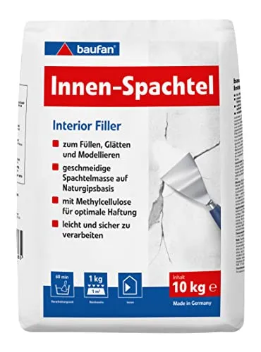 Baufan Innenspachtel 10 Kg Spachtelmasse Füllstoff
