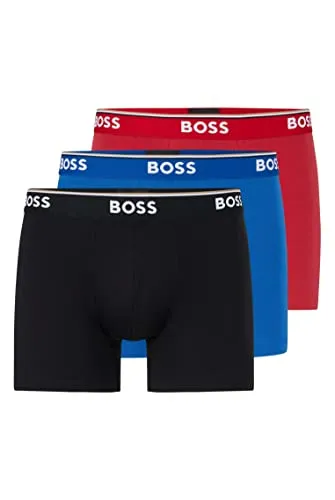 BOSS Herren Brief 3p Co/EL Boxershorts von BOSS