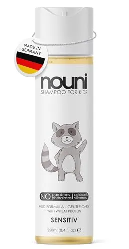 Produktbild nouni Kindershampoo – Vegan, Tränenfrei & Sanft zur Kopfhaut
