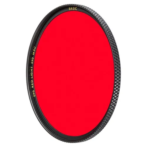 B+W Rotfilter hell 090 MRC Basic 82mm in rot von B+W
