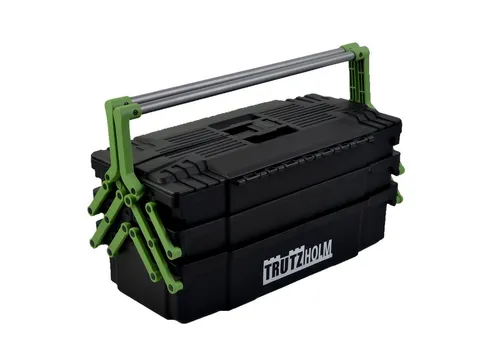 TRUTZHOLM Werkzeugkoffer – 48x24x21 cm, klappbar