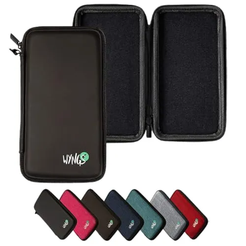 WYNGS Schutztasche kompatibel mit Casio fx-991DE X (CW) Wissenschaftlicher Taschenrechner in Schwarz