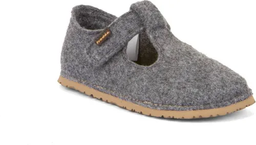 Froddo G1700378 Flexy Wooly Barefoot Halbschuhe Grau EU 33 - Bequeme Froddo Halbschuhe für Kinder in Grau (EU 33) aus hochwertiger Wolle. Ideal für die Freizeit, mit praktischem Klettverschluss und rutschfester Gummisohle für sicheren Halt.