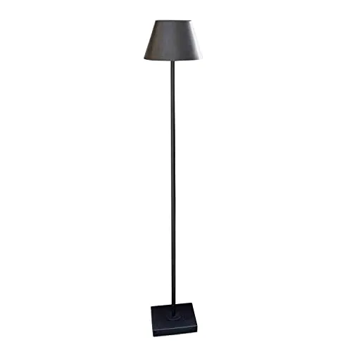 Loberon Stehlampe Marjan, Industrial-Chic in schwarz von LOBERON