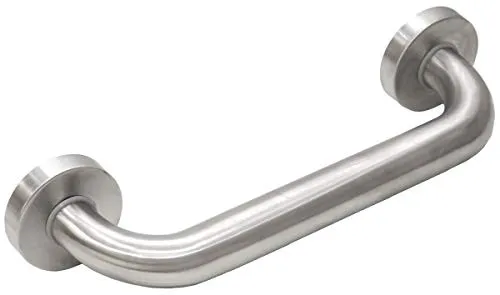 eyepower Badewannengriff 30 cm - Edelstahl Haltegriff für Sicherheit im Bad - Griffstangen für das Bad, rostfreier Edelstahl Haltegriff für mehr Sicherheit beim Duschen und Baden, ideal für Senioren und als stilvolle Einstiegshilfe.