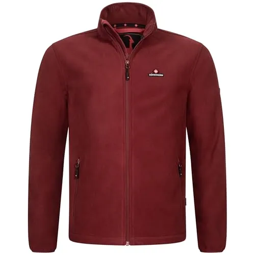 Höhenhorn Badus Herren Fleece Jacke Rot Gr. S