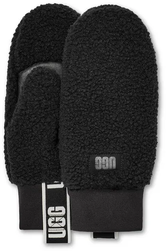 UGG UGGFLUFF LOGO TAPE Fäustling 2025 black in schwarz von UGG