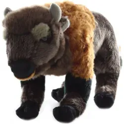 Ply Bizon 30 cm - ECO-FRIENDLY, nachhaltige Stoffpuppe für umweltbewusste Kinder