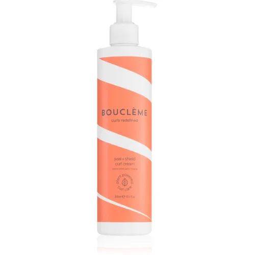 Bouclème Seal + Shield Curl Cream – leichte Lockencreme für strahlende Locken - Cremes & Lotionen fürs Haarstyling – 96,98% natürliche Inhaltsstoffe, schützt vor Feuchtigkeit und definiert Locken für einen glänzenden Look.