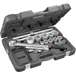 Facom Steckschlüssel Set 18-tlg. 3/4 Zoll 6-Kant von Facom