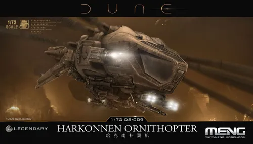 MENG-Model: Dune Harkonnen Ornithopter 1:72 von Meng Model