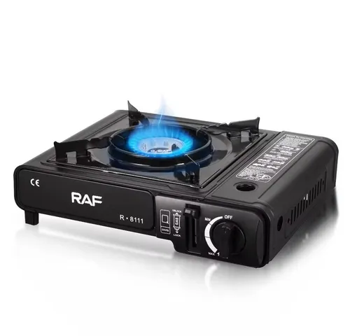 Qivee Gaskocher Gaskocher, (Einzelprodukt, 1-St., 1x Gaskocher), Robustes Stahlgehäuse mit Pulverbeschichtung