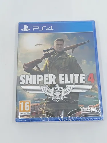 Sniper Elite 4 - Taktisches Scharfschützen-Spiel - Spiele für PlayStation 4, erlebe spannende Missionen in einem authentischen Zweiten-Weltkrieg-Setting mit realistischer Ballistik.