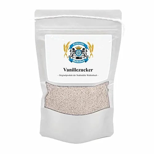 Stadtmühle Waldenbuch Vanillezucker mit echter Vanille, ohne Konservierungsmittel oder Zusatzstoffe, 250 g