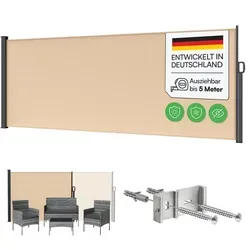 STEELSØN Seitenmarkise Zirella 200x500 cm von STEELSØN