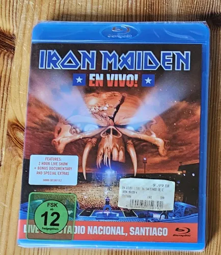 Blu Ray Iron Maiden - En Vivo! OVP