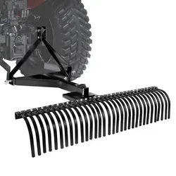 VEVOR Rasentraktor Rechen 1525mm Vertikutierer