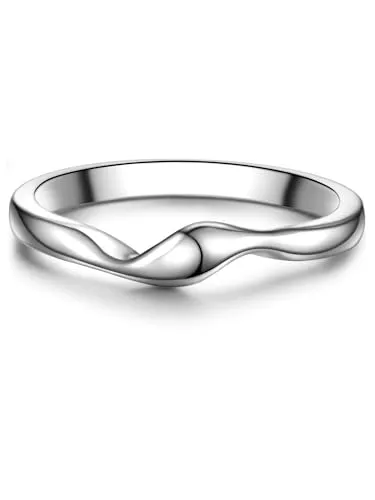 Glanzstücke München Silberring 60 - Eleganter Bandring aus hochwertigem Sterling Silber, Breite 2.3 mm, ideal für stilvolle Akzente im Alltag oder besondere Anlässe.