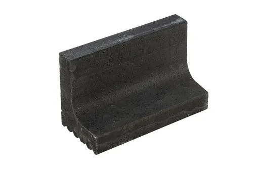 Diephaus Porenbeton L-BORDSTEIN ANTHRAZIT 24/40/18/6 CM