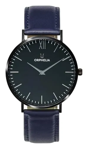ORPHELIA HerrenArmbanduhr Analog Quarz Leder OR61802
