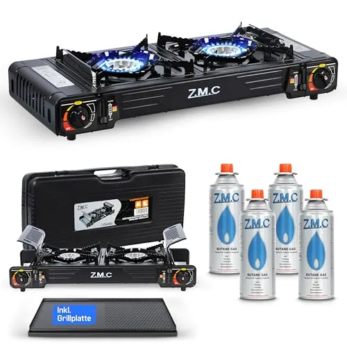 ZMC Gaskocher PREMIUM 2 flammig