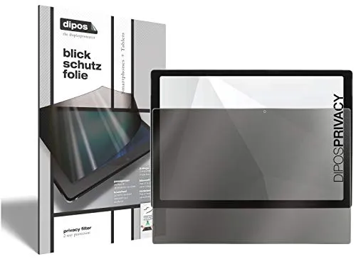 dipos I 2-Wege Blickschutzfolie kompatibel mit Microsoft Surface Pro (2017) (Im Querformat) I Sichtschutz-Folie Display-Schutzfolie Privacy-Screen - Schützt gegen seitliche Blicke