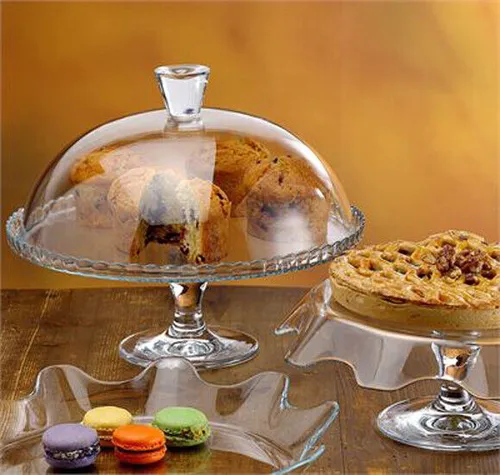 Pasabahce Patisserie Servierplatte mit Haube