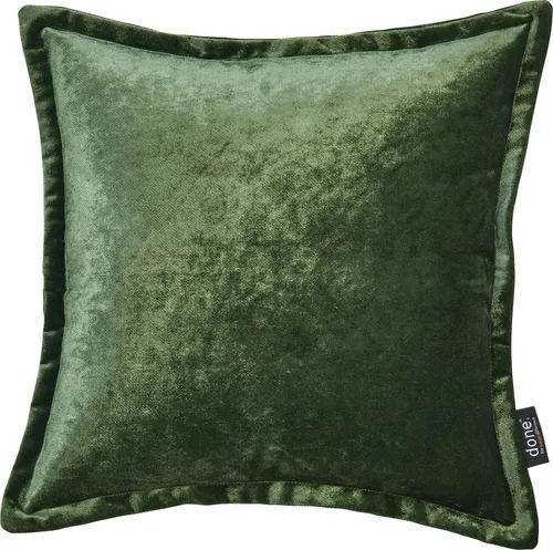 done.® Dekokissen Glam, unifarben, Reißverschluss, Kissenhüle ohne Füllung, 1 Stück