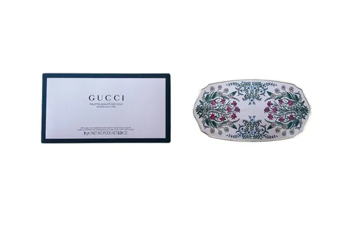 Gucci Eyeshadow Palette #02 Gorgeous Flora 9 g - Lidschatten mit 9 hochpigmentierten Farben, ideal für kreative Looks und ein strahlendes Augen-Make-up.