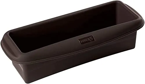 Lurch 85038 FlexiForm Kastenform, Brotbackform aus BPA-freiem Platin-Silikon, Innenmaß 20 x 6 cm