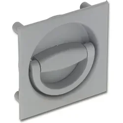 Muschelgriff 498 Zu Fallenschloss 920, Dornmaß 32 Mm, Kunststoff Staubgrau - Hekna