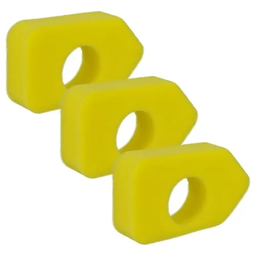 vhbw 3x Filter kompatibel mit MTD Smart 550 G, 46 SPB, 51 BC, 46 SPBS, 53 MSPB, 53 MB Rasenmäher - 13 x 11 x 1,9 cm