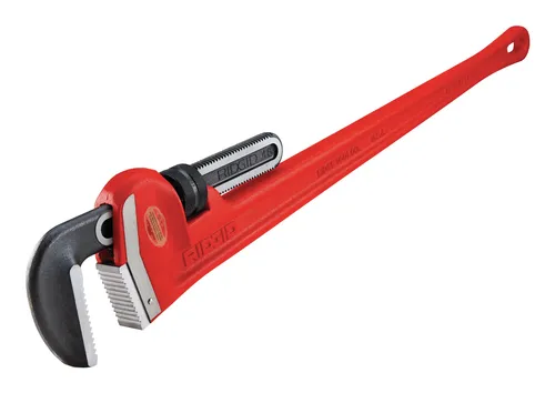 Ridgid Rohrzange gerade 6 Zoll Guss - 31040 - Robuste Rohrzange aus Guss, ideal für präzises Greifen und Halten von Rohren, perfekt für Handwerker und Heimwerker.