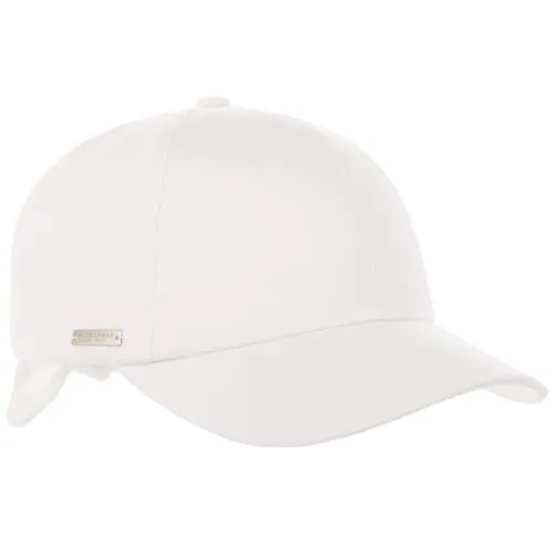Seeberger Baseball Cap mit Schleife hinten - Stylische Baumwollmütze in Einheitsgröße, ideal für sonnige Tage und lässige Outfits, mit einer besonderen Schleife hinten für einen femininen Akzent.