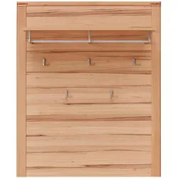 Innostyle Garderobenpaneel mit 5 Haken und Ablage - Garderobenpaneel aus teilmassiver FSC Kernbuche, bietet Platz für Jacken und Accessoires, ideal für Flur und Eingangsbereich.