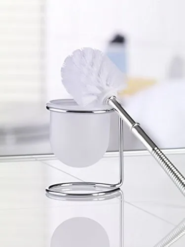 WC-Garnitur Draht verchromt 36 cm Chrombügel