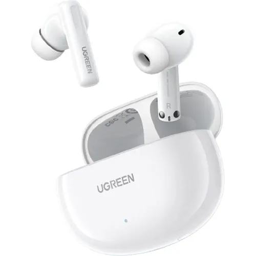 Produktbild Ugreen Earphones TWS WS205 HiTune Hybrid ANC (white) (ANC, 6 h, Kabellos) (45585)