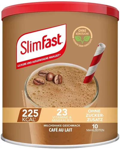 SLIM FAST Pulver Café au Lait 365 g