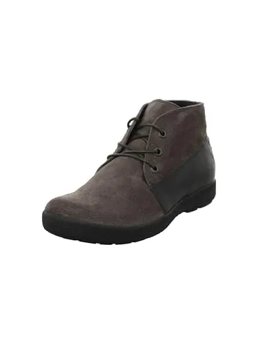 Think! 3-001238-2000 Stiefel grau 42 EU - Wanderschuhe mit elegantem Design, aus hochwertigem Leder und Veloursleder, ideal für stilvolle Outdoor-Aktivitäten.