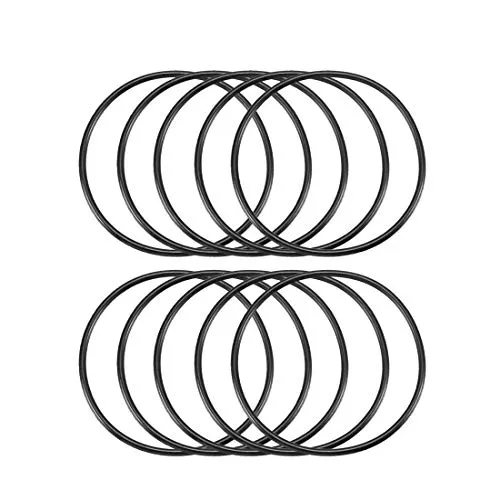 sourcing map 10 Stück Metrische Nitrilkautschuk O-Ringe Dichtung Gummi 86mm Außendurchm. 79.8mm Innendurchm. 3.1mm Breite